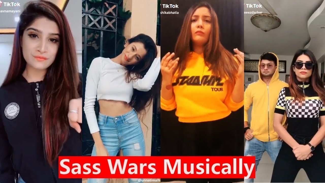Sass Wars India Musically | Aashika Bhatia, Awez Darbar, Nagma, Bhavna Mayani