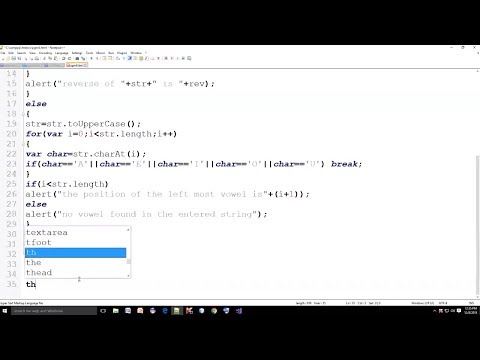 Reverse a number and find vowel  position in given string( VTU WEB 4TH lab program )