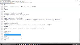 Reverse a number and find vowel  position in given string( VTU WEB 4TH lab program )