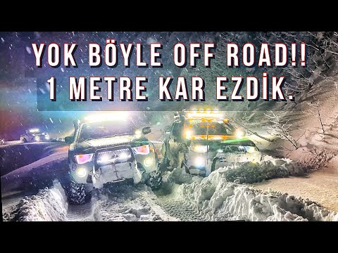 BU VİDEO’DA HERŞEY VAR. TRABZON’DA OFF ROAD NASIL OLUR ? ( TRABZON KARADAĞ YAYLASI )