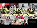 [BTS] Run BTS 달려라 방탄 ep.36｜reaction mashup