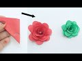 DIY paper flower|How to make flower with paper|Easy diy paper flower|Paper craft|Paper flower