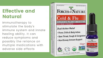 Natural Cold and Flu Medicine | Forces of Nature