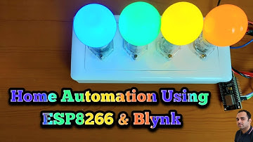 Home Automation Using ESP8266 and Blynk IoT | Blynk IoT Projects