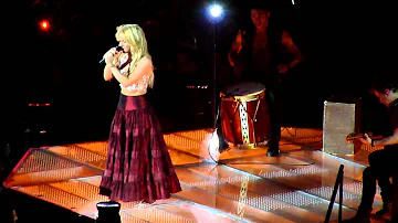 Shakira "nothing else matters", Bercy 13/06/2011