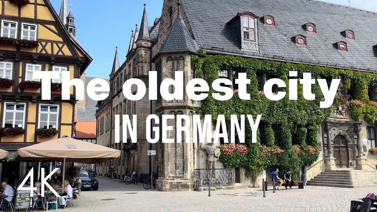 Quedlinburg 🇩🇪 a walk 4K traveling through the ages 
