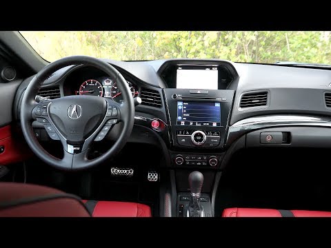 2019 Acura Ilx A Spec Interior Youtube