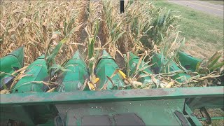 9/1/21: Testing out the Combine and the Corn