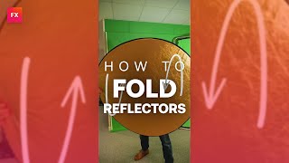 Fold your REFLECTOR the RIGHT way! #shorts