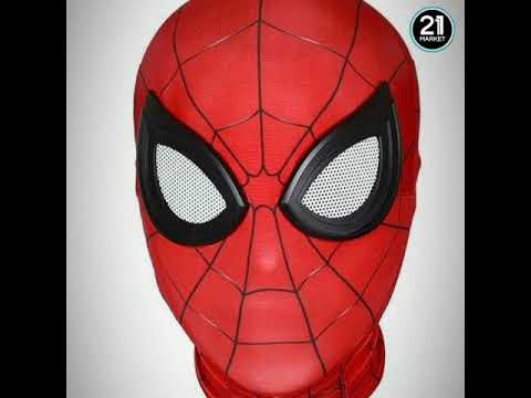 หน้ากากสไปเดอร์แมน หน้ากากไอ้แมงมุม Spiderman Mask Super Hero Cosplay ใส่ได้ทั้งเด็กและผู้ใหญ่