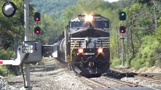 NS WB Stack Train & EB Tank Train Macungie PA