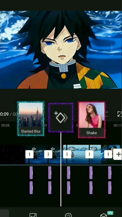 Anime Edit Capcut Tutorial #capcut #anime #demonslayer