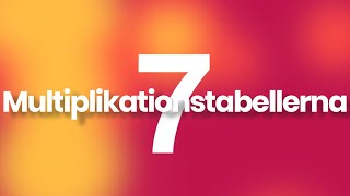 7:ans multiplikationstabell - musik 'Gångertabellerna' från Årstaskolan by Micke Kring 13,061 views 1 year ago 50 seconds