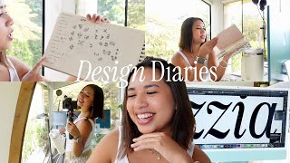 Vlog de diseñadora: mi proceso creativo para crear marcas, bocetos de logo, organización