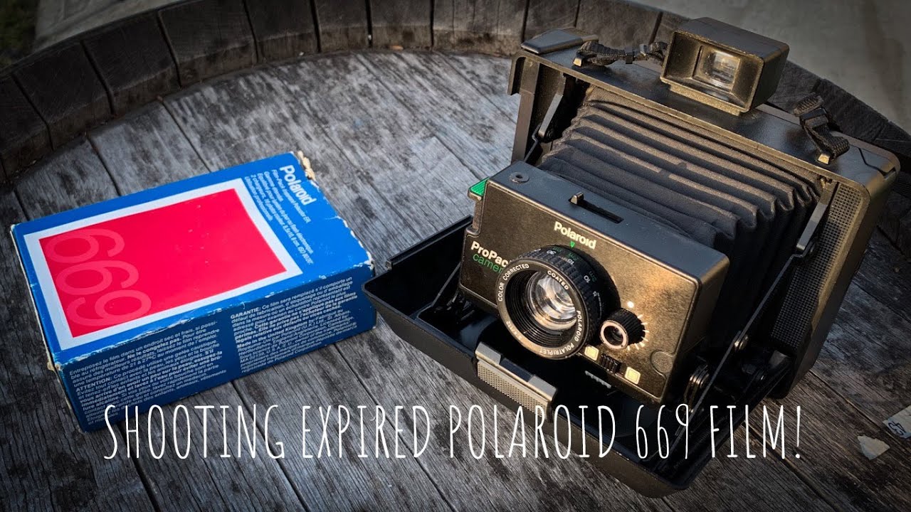 Shooting Expired Polaroid 669 Film! Thrift Store Find! - YouTube
