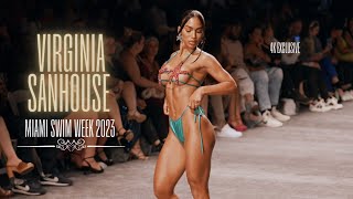 Virginia Sanhouse In Slow Motion Miami Swim Week 2023 Art Hearts Fashion