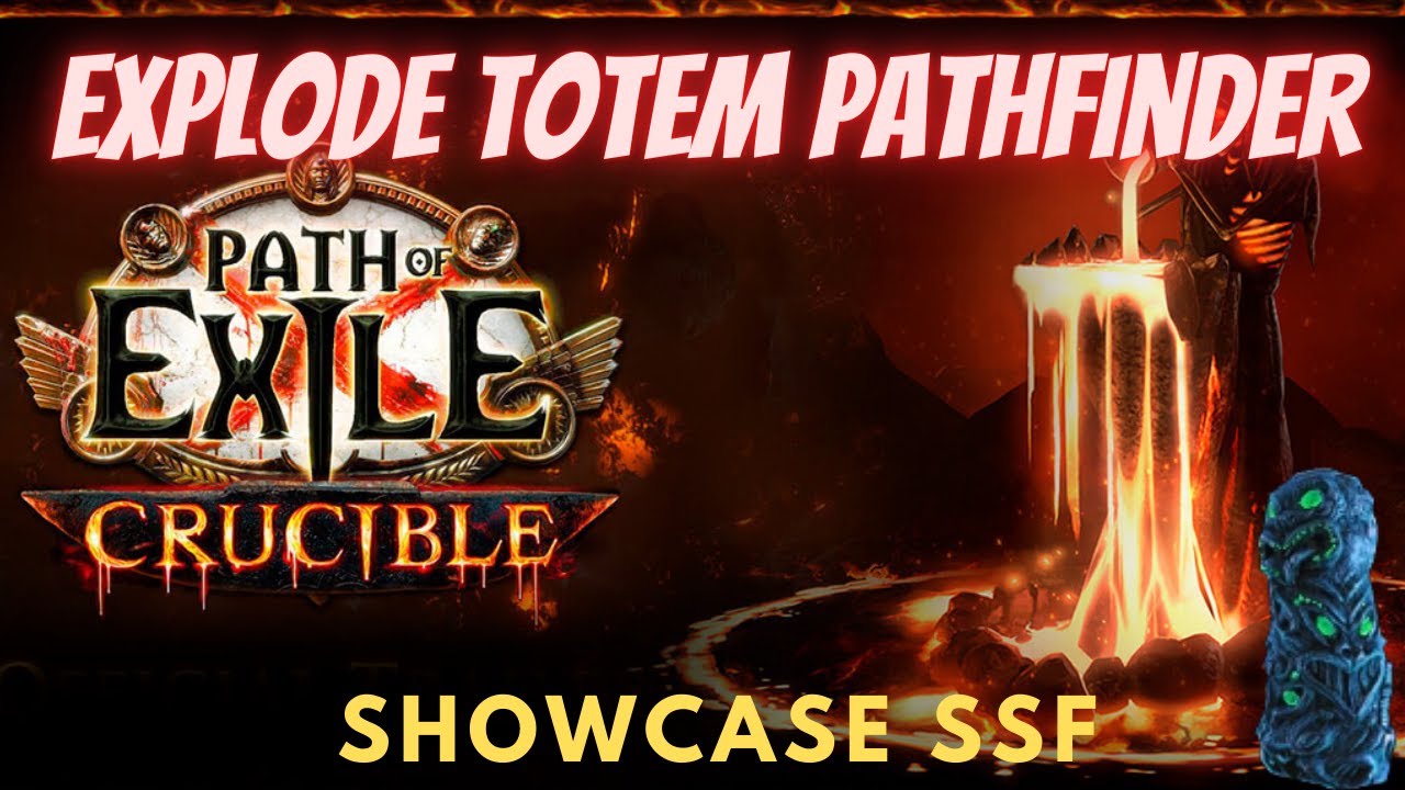 POE 3.21 SSF Explode totem Pathfinder (Poison) Showcase YouTube