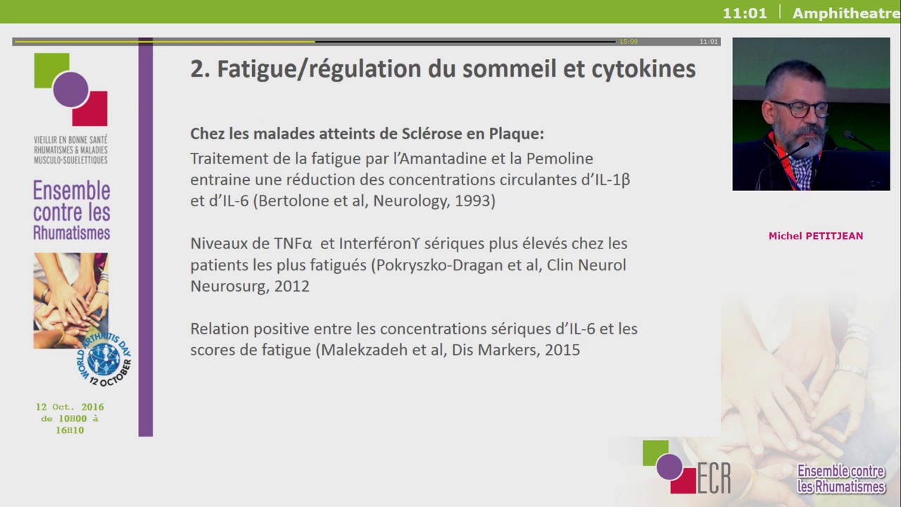 Fatigue et sommeil dans les rhumatismes inflammatoires chroniques