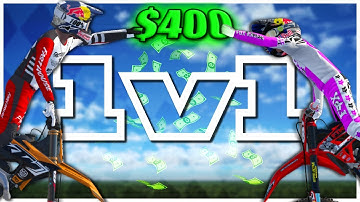 I 1v1’d a VIEWER for $400 in MX BIKES!