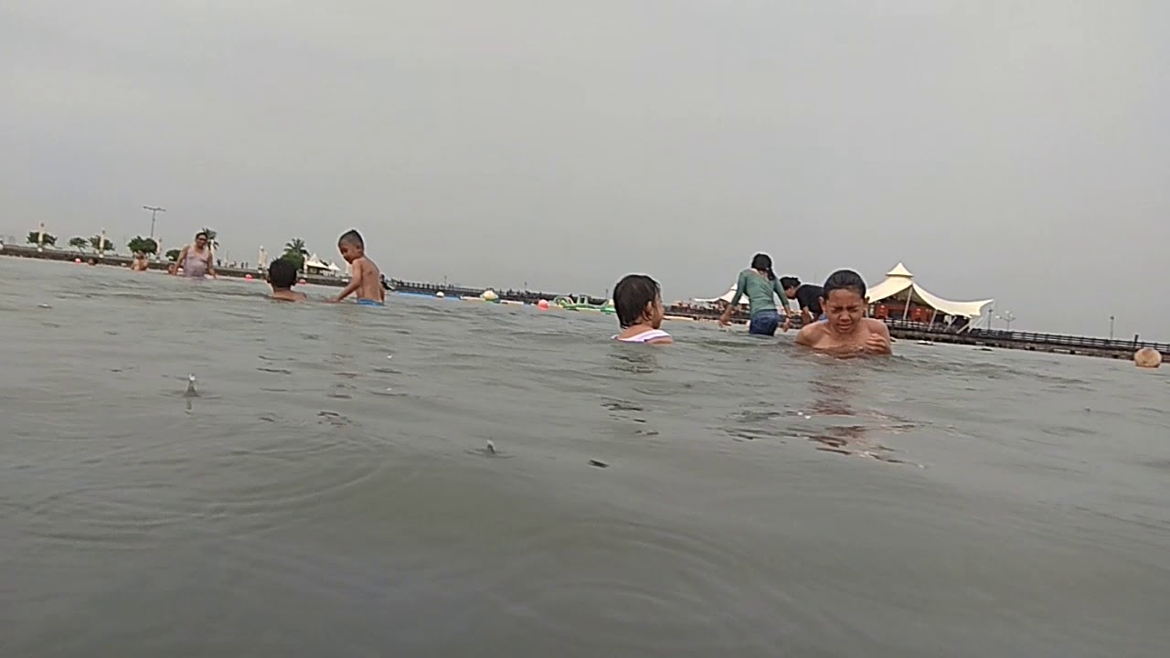 Pantai Ancol Jakarta Masih Bersih 2018