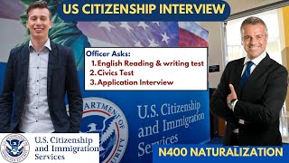 2023 US Citizenship Interview | N400 US citizenship Interview practice video