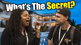 Celebrity Asking 100 Millionaires Their Secret To Success Profile