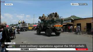 SADC joint military operations in the DRC against M23 rebels