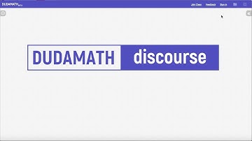 DUDAMATH discourse