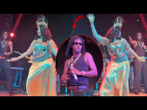 Wally Seck sur excité par le entrée incroyable de Ndaye Ndiaye Banaya au bercy milano “Opopopopo
