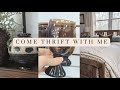 Thrift with me  high end home decor on a budget  diy aesthetic home decor