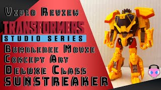 VIDEO REVIEW: Transformers Studio Series Bumblebee Movie - Deluxe Class Concept Art Sunstreaker