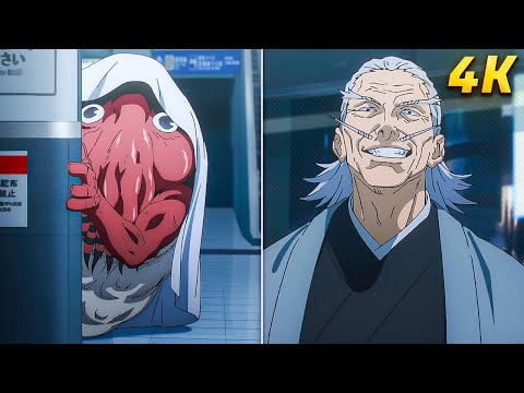Nanami, Maki, Naobito Zenin vs Dagon | Jujutsu Kaisen Season 2 (4K)