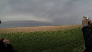 TORNADIC SUPERCELL Timelapses 4- 28- 19  Ness City ,Kansas
