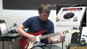 Livid Instruments Guitar Wing controlling Eventide H9