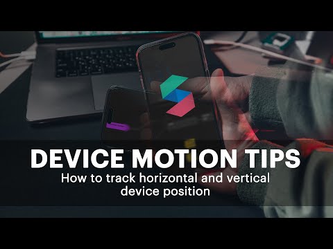 Device Motion tips. How to control object by Device Rotation.