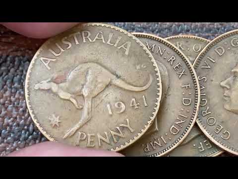 Rare Coins Penny AUSTRALIA King George V Coins Value