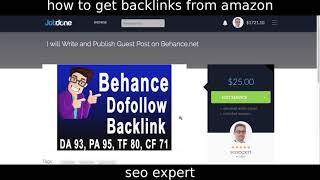 how to get backlinks from amazon