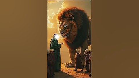 Hazrat Ghaus Pak ﷺ Ka Mo'jza | Bhayankar Sher Ne Sar Jhuka Diya 🦁 | #GhausPak #IslamicShorts #shorts