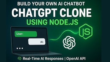 💬 Build a ChatGPT Clone with Node.js ⚡ | Full AI Chatbot Tutorial