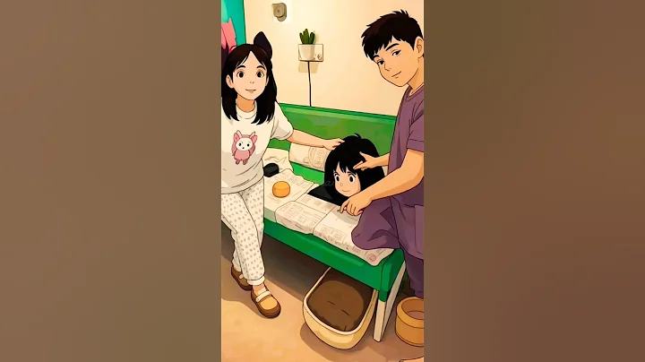 what is this 😱🤣🤯/aayu and pihu show #ghibli #cute #ai #trending