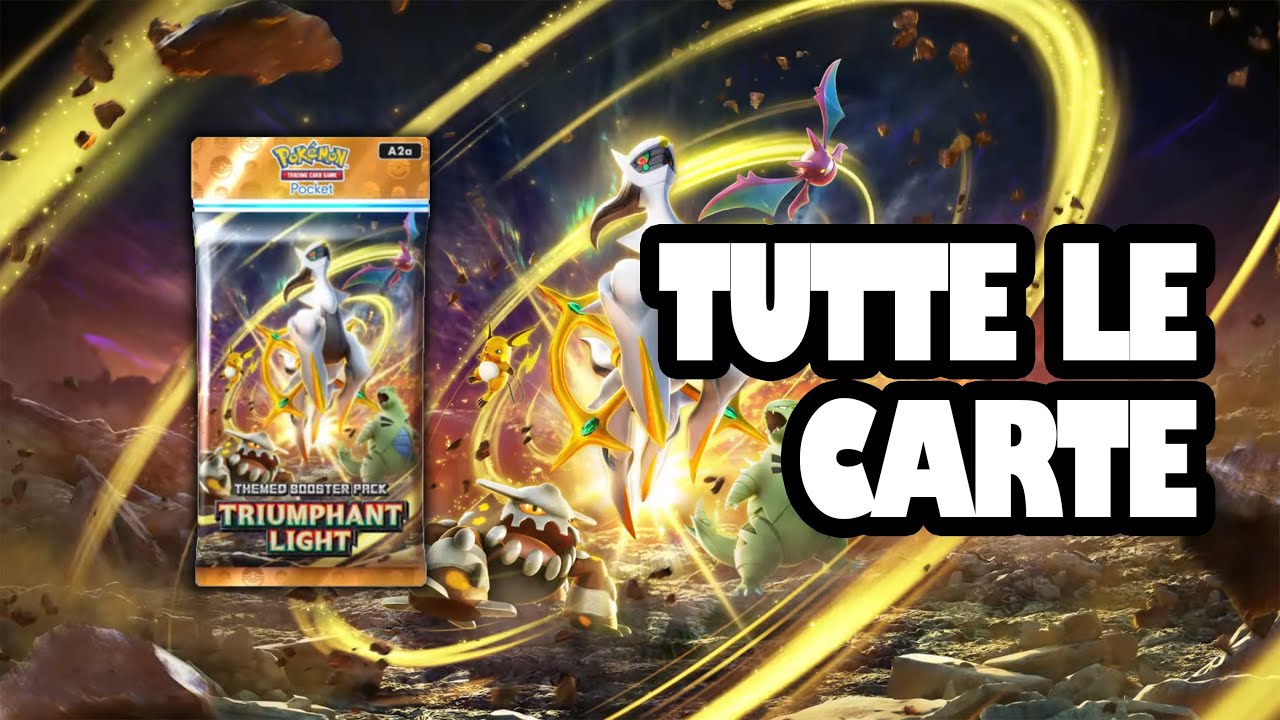 NUOVA ESPANSIONE ARCEUS EX E TANTE NUOVE CARTE E MECCANICHE... POKEMON ...
