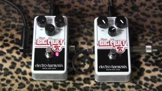 EHX Nano Big Muff Pi fuzz with Bearfoot Mods BJF SWEEDIE PIE mod