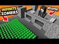 INFINITE ZOMBIES vs HUGE CASTLE OF THE EVIL REAPER (Ancient Warfare 3 Funny Gameplay)