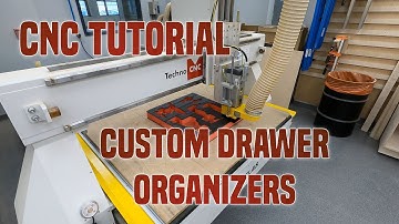 CNC Tutorial - Foam Drawer Organizers using Photoshop, Illustrator and  Fusion360