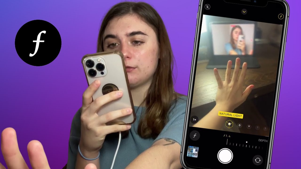 How to control the F Stop on your iPhone 