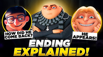 HOW DID VECTOR RETURN TO EARTH? UNDERSTAND the ENDING of DESPICABLE ME 4 - With Spoilers