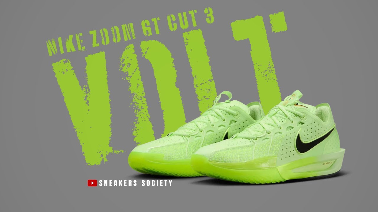 VOLT 2024 Nike Zoom GT Cut 3 | DETAILED LOOK + PRICE - YouTube