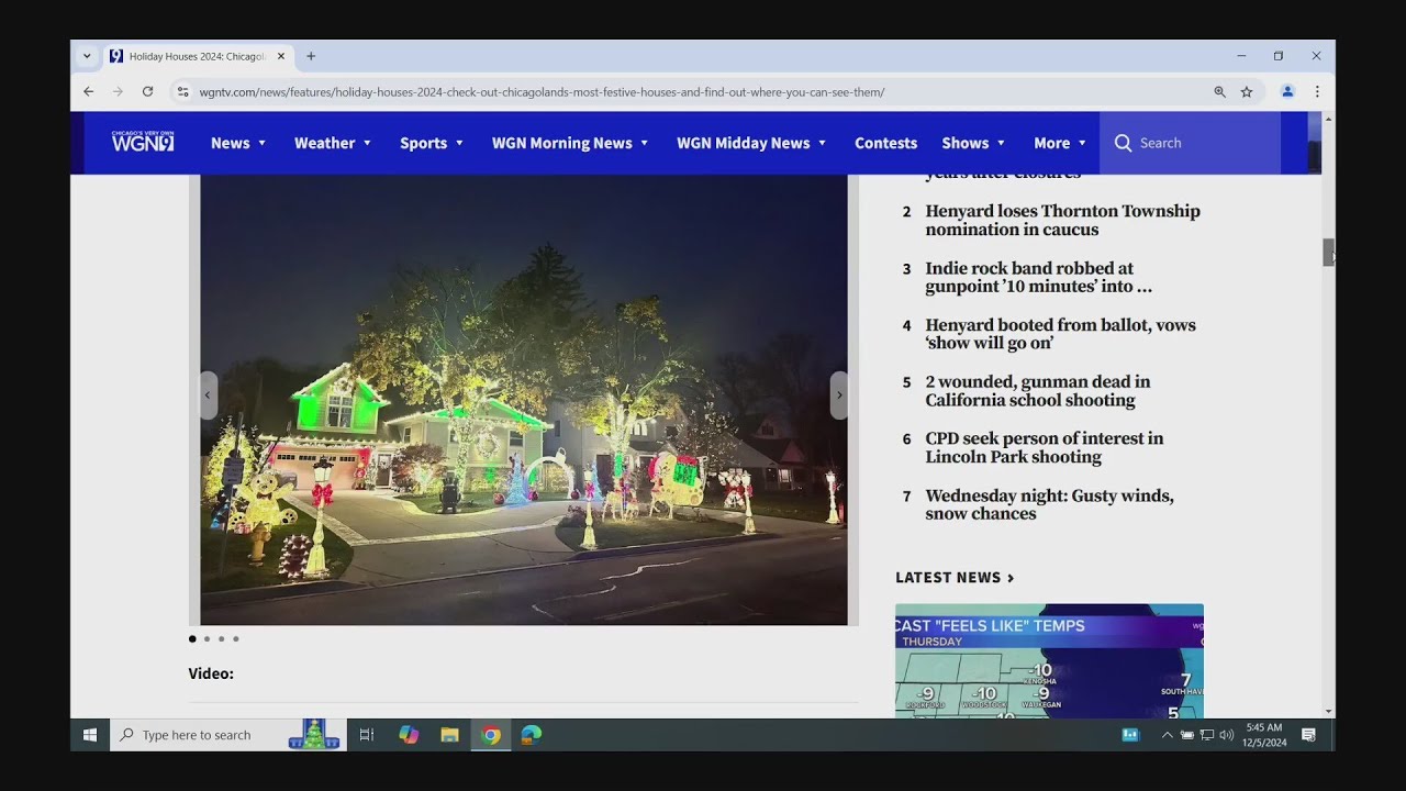 Holiday Houses 2024: Check out Chicagoland’s most festive houses and find out where you can see them