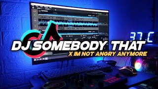 DJ SOMEBODY THAT X IM NOT ANGRY ANYMORE DJ SLOW DJ TIKTOD Cocok Buat Santay Lek