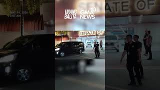 PNP orders probe on alleged ‘escort’ of van reportedly carrying Dela Rosa... #shorts | Unang Balita